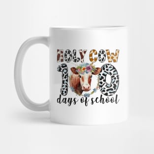 Holy Cow 100 Days Of School 100th Day Smarter Teacher Kids Mug